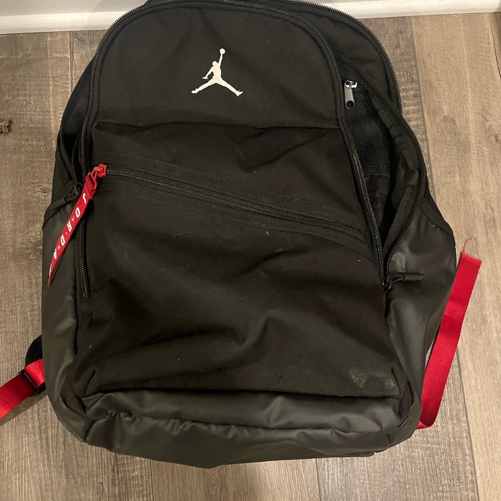 Black and Red Backpack- Jordan Brand